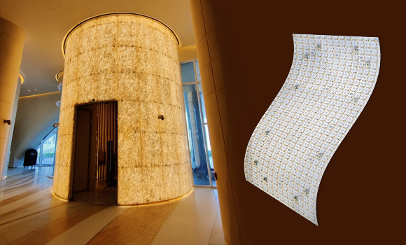 flexibele led-lichtblad-achtergrondverlichting