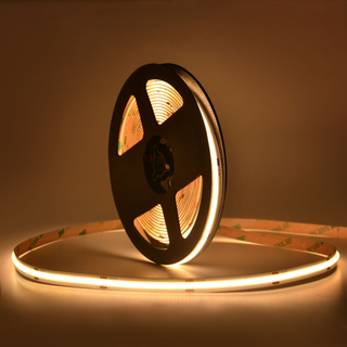 CRI90 Flexible 480 Chips/m COB LED-Streifenlichter 12 V 24 V FCOB 2700 K 3000 K 4000 K 6500 K LED-Lichtleiste