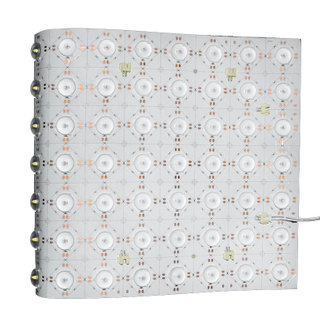 Einzelfarbenmatrix 500*233 mm 24 V 105LEDs/PCs mit 160 Grad Strahlwinkelobjektiv alle LEDs Cuttable Flexible LED Light -Blätter