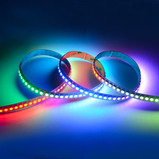 WS2815B Einzelne DC12V RGB SMD5050 144leds/m Magisch adressierbare flexible LED-Streifenleuchte mit hoher Dichte