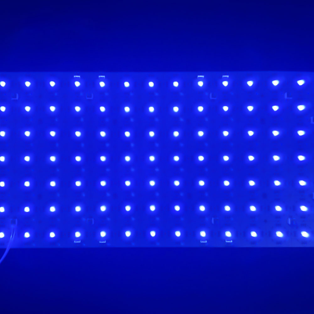  디지털 픽셀 WS2812B IC RGB 5V 105LED/PCS 절단 가능 매트릭스 유연한 LED 조명 시트 500*233mm