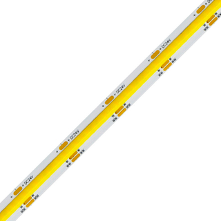 Nastavitelná barva CCT 2700K-6500K 10mm PCB Free 608leds/M RA90 12V 24V KOB LED STRIVNÍ STRÁNKY 