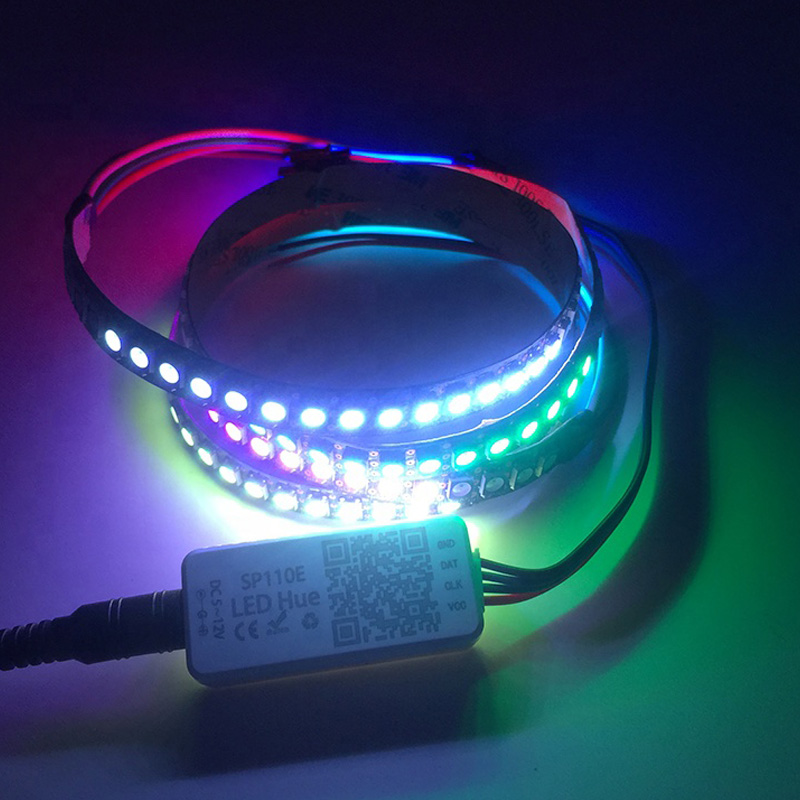 SP110E WS2811 WS2812B SK6812 RGB RGBW Bluetooth Mini Controller for Addressable LED Strip