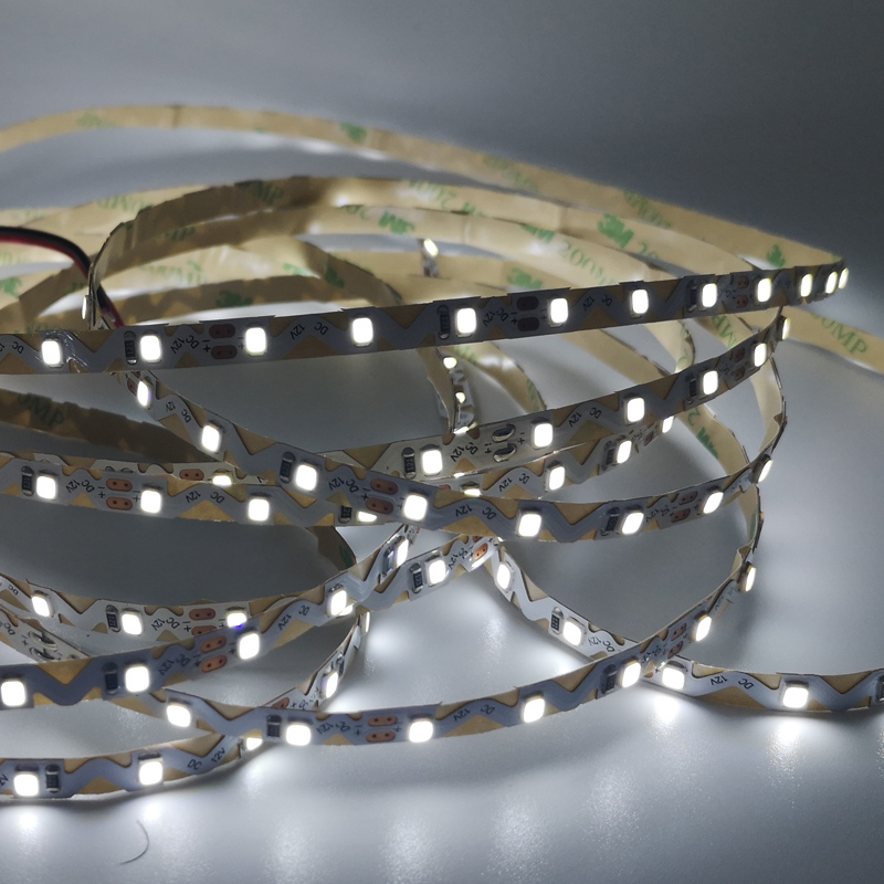 Bendable S SMD2835 72 LEDs/m Flexible LED Strip Lights with 6mm Width PCB